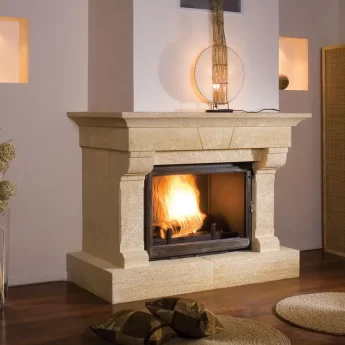 yarı klasik şömine