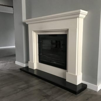 yarı klasik şömine