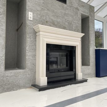 yarı klasik şömine