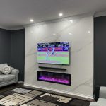 Şömineli Tv Ünitesi