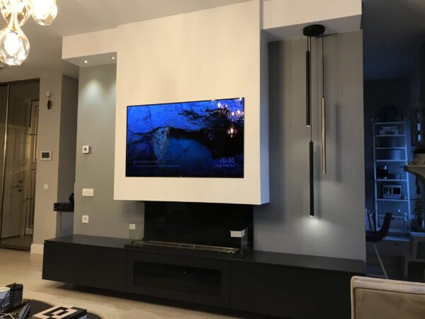 Şömineli Tv Ünitesi