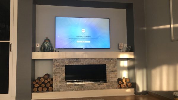 Şömineli Tv Ünitesi