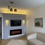 Şömineli Tv Ünitesi