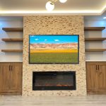 Şömineli Tv Ünitesi