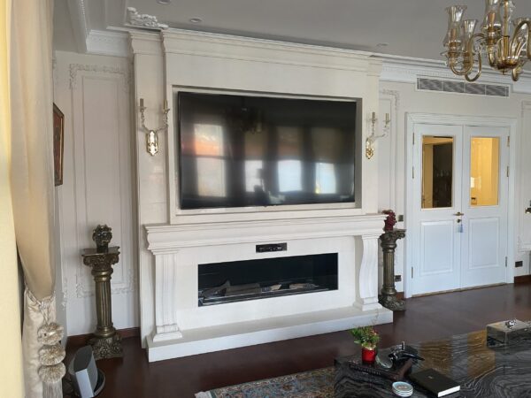 Şömineli Tv Ünitesi