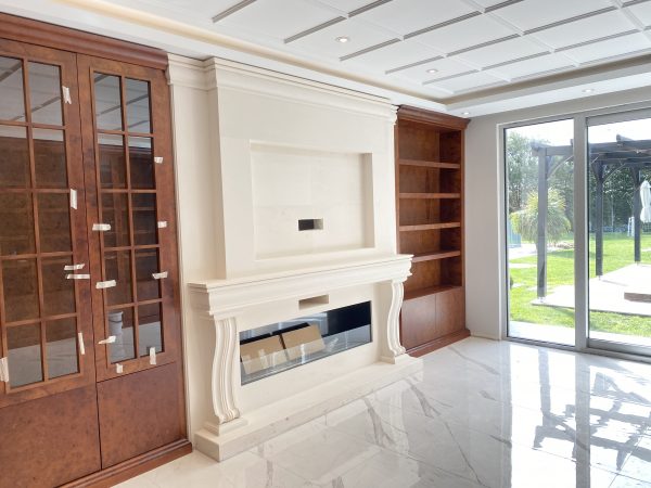 Şömineli Tv Ünitesi