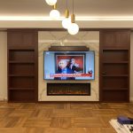 Şömineli Tv Ünitesi